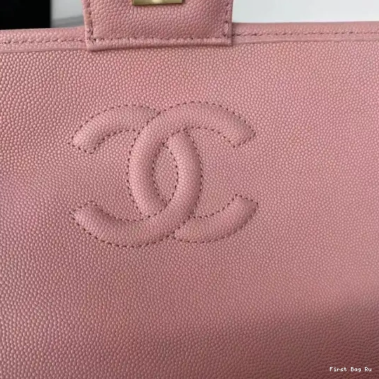 First Bag Ru HANDLE BAG WITH TOP SMALL CHANEL FLAP 0625